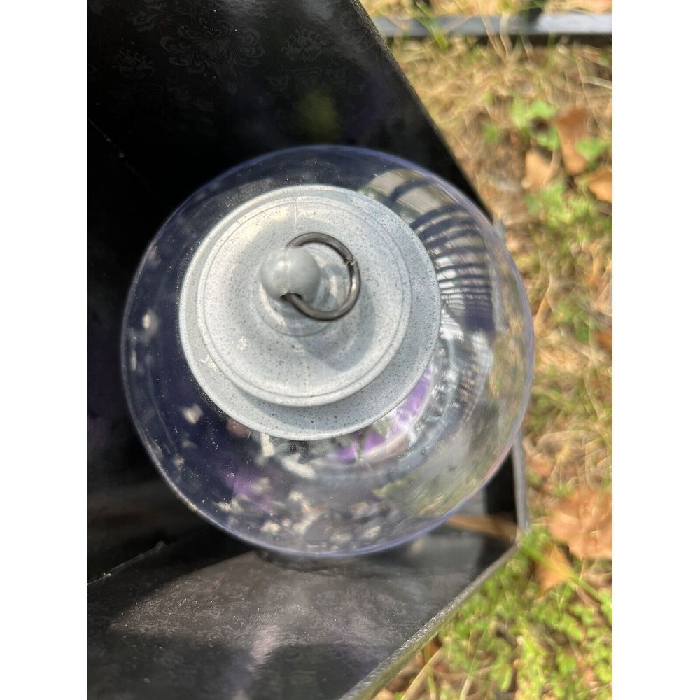 Haunted Mansion Animated Globe Cloche Swirling Bats "Ghost Host" Speaks New! - Picture 9 of 12